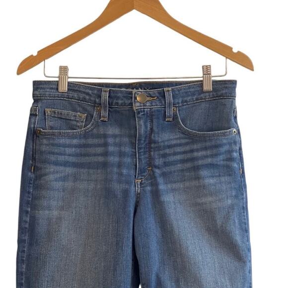 Spanx Womens Size 28 The Slim X Casual Capri Jeans Mid-Rise Straight Leg EUC - Picture 3 of 13